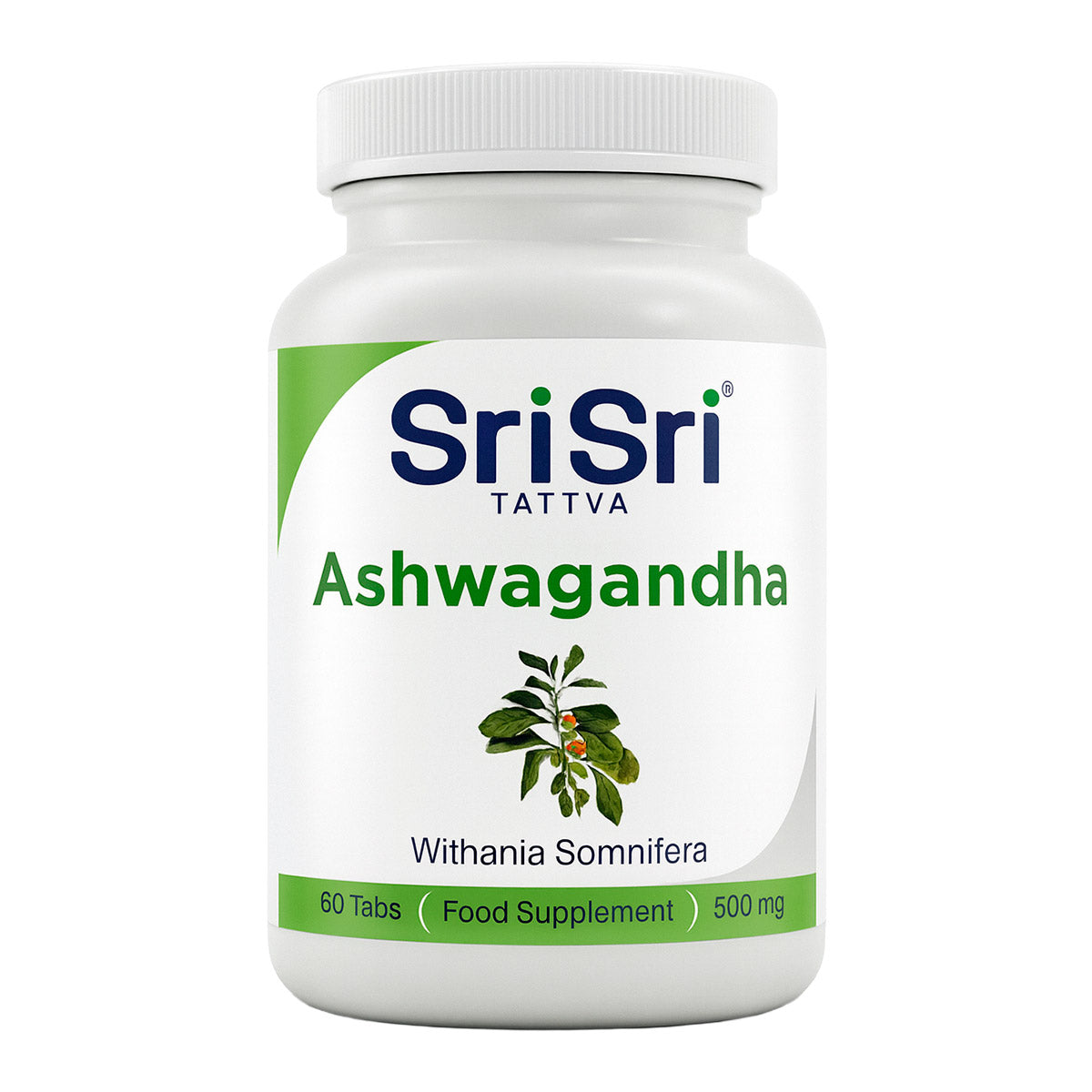 Ashwagandha: Hierba Ayurvédica en tabletas (60 x 500mg)