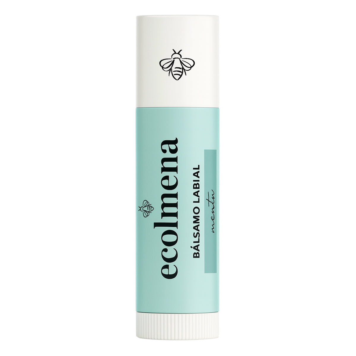 Bálsamo Labial Natural Sabor Menta con Cera de Abeja, Aceite de Oliva y Manteca de Cacao – Hidratante