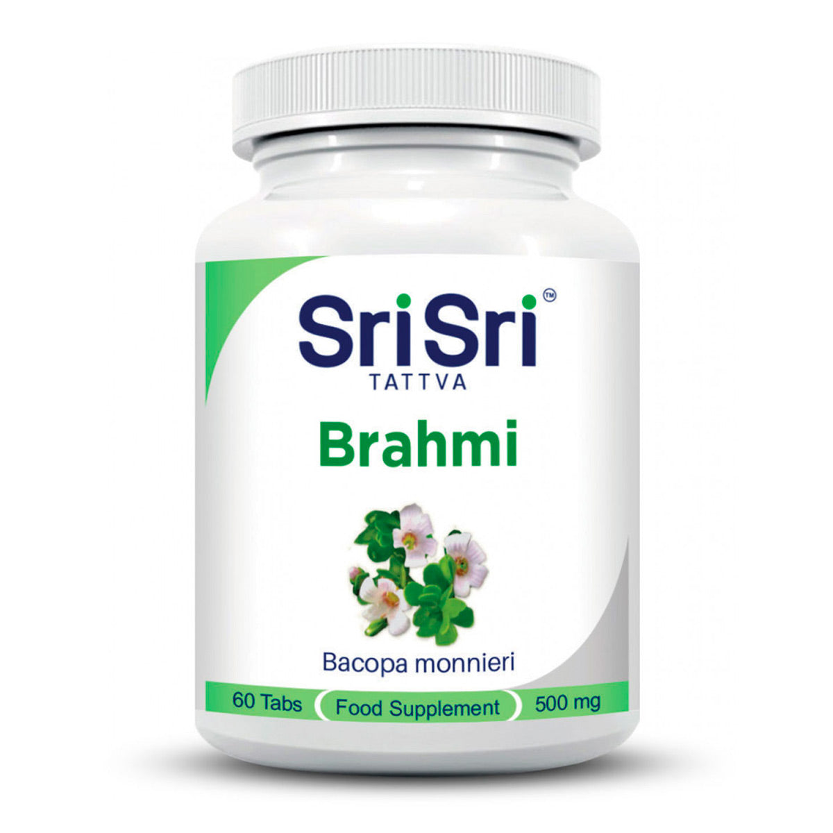 Brahmi (Apoya la Función Cognitiva, la Memoria y Maneja el Estrés) en tabletas (60 x 500mg)