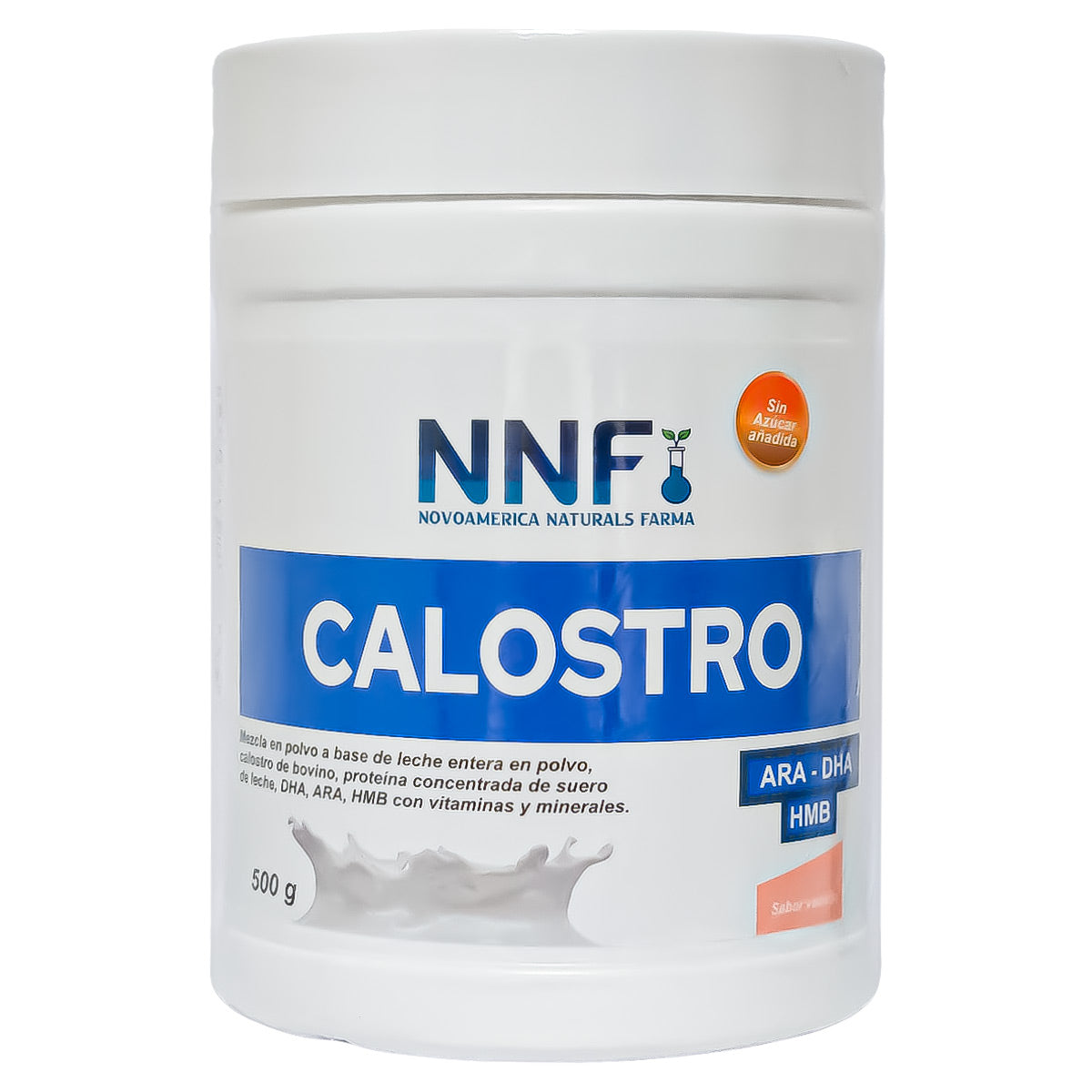 Calostro de Bovino con DHA, ARA, HMB, Proteína, Vitaminas y Minerales en polvo x 500g