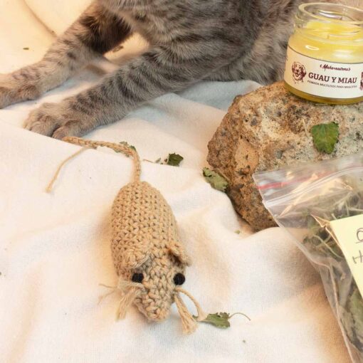 Ratoncito de Catnip - Estimulante Natural y Juguete Divertido