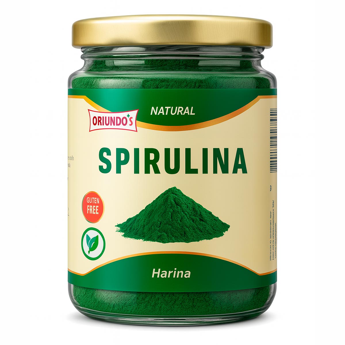 Espirulina en Polvo x 80g con Alcachofa y Berros | Superalimento Detox y Energizante – Rico en Proteínas y Antioxidantes