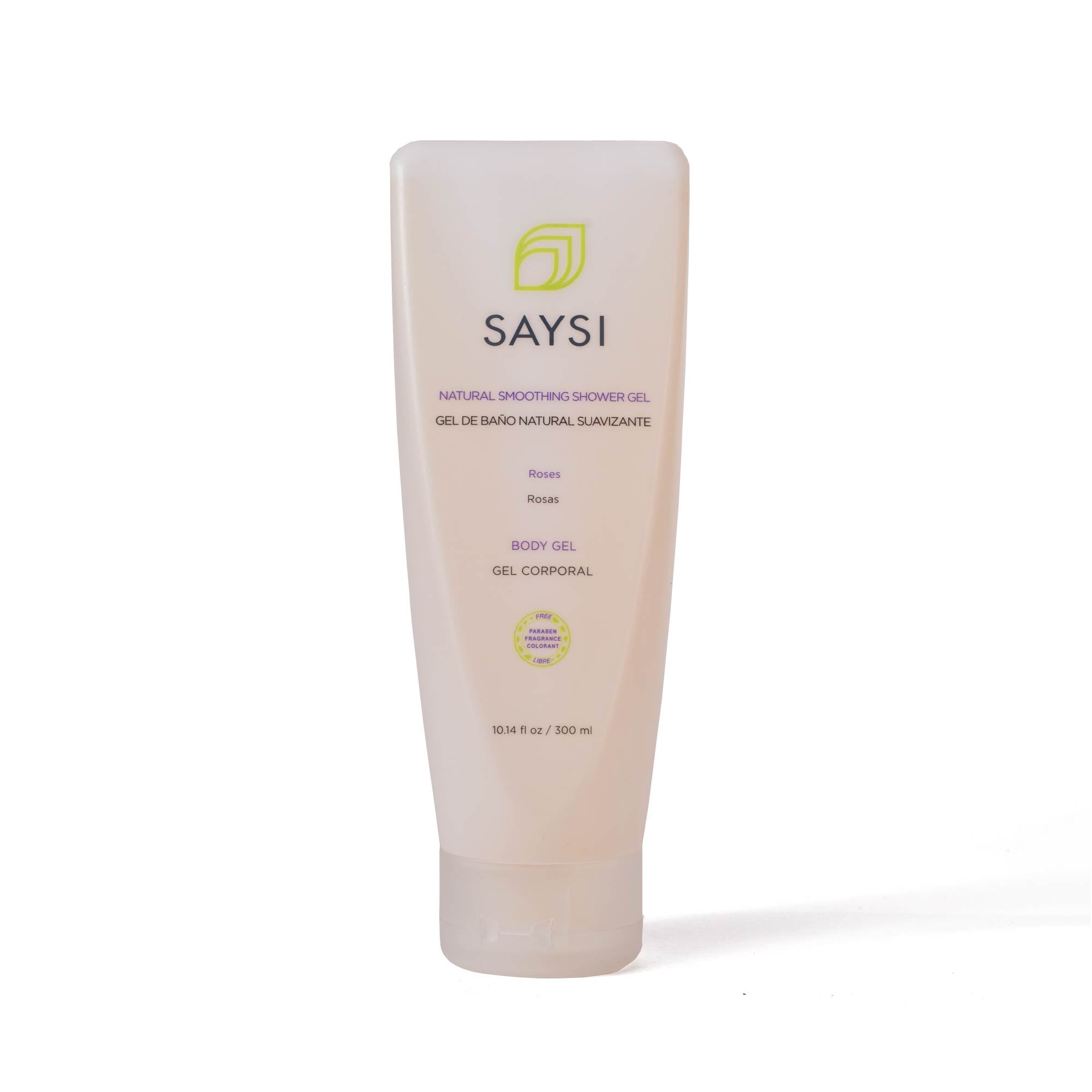 Gel de Baño Natural Suavizante – Rosas, Aloe & Vitamina E | Limpieza Delicada e Hidratación para Todo Tipo de Piel x 300ml