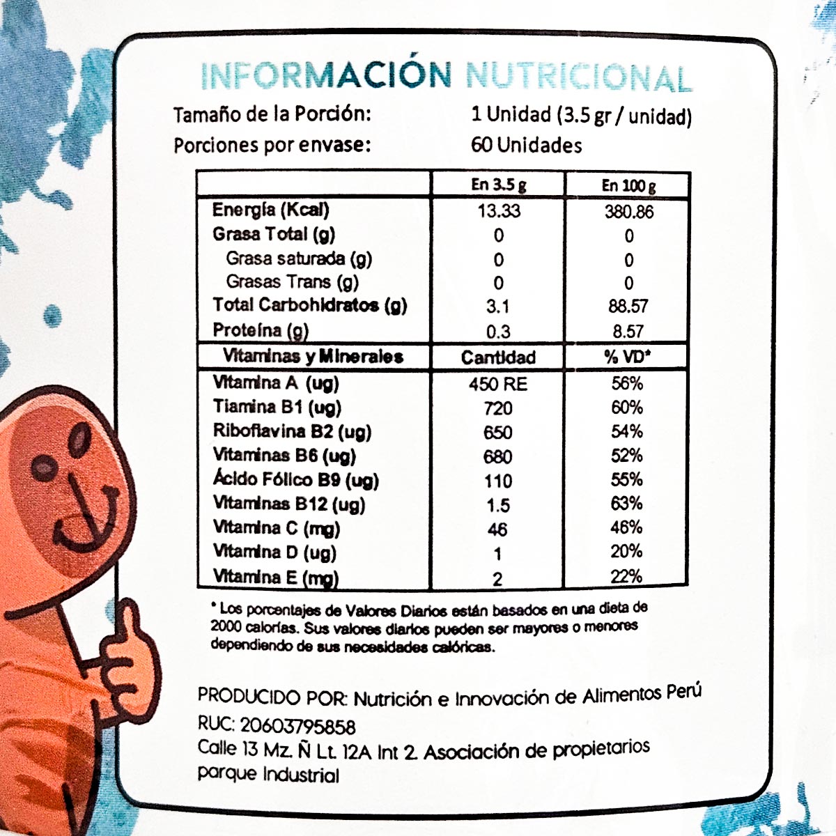 Gomitas Multivitamínicas para Niños | Complejo B + Vitaminas A, D y E x 60u