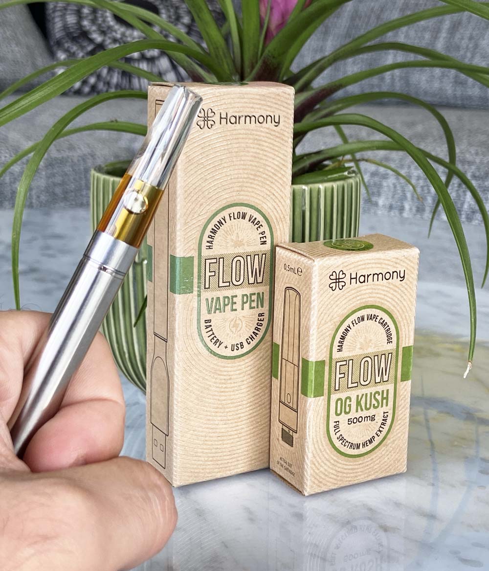 Vaporizador CBD FLOW - Starter Kit (Batería + Cartucho)