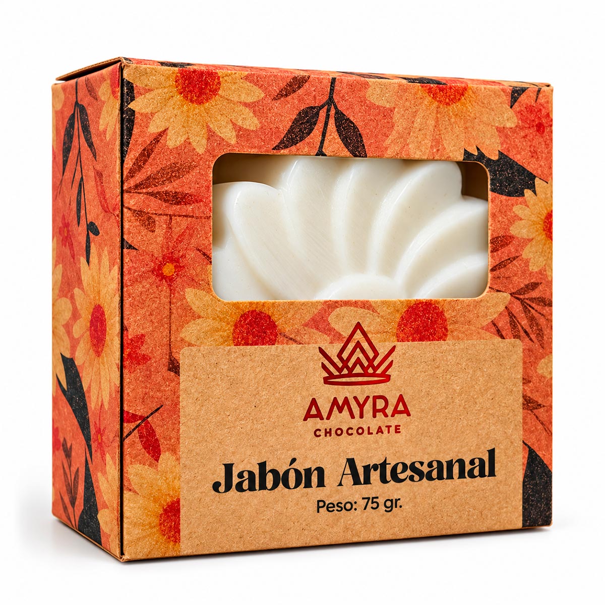 Jabón Artesanal de Arroz y Miel x 75g