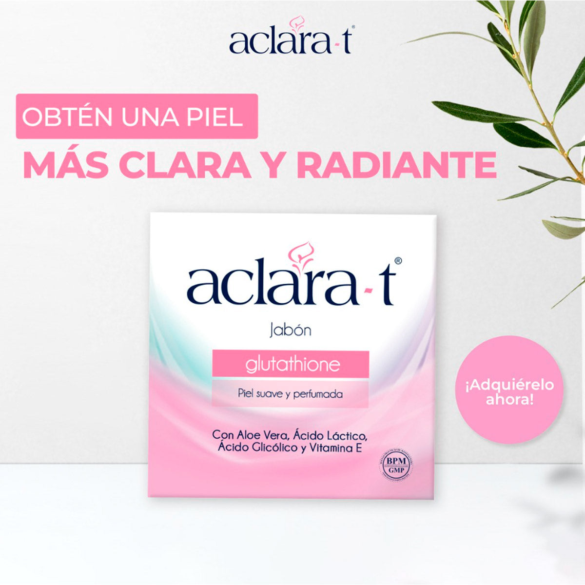 Jabón Aclarante Aclara-T x 80g