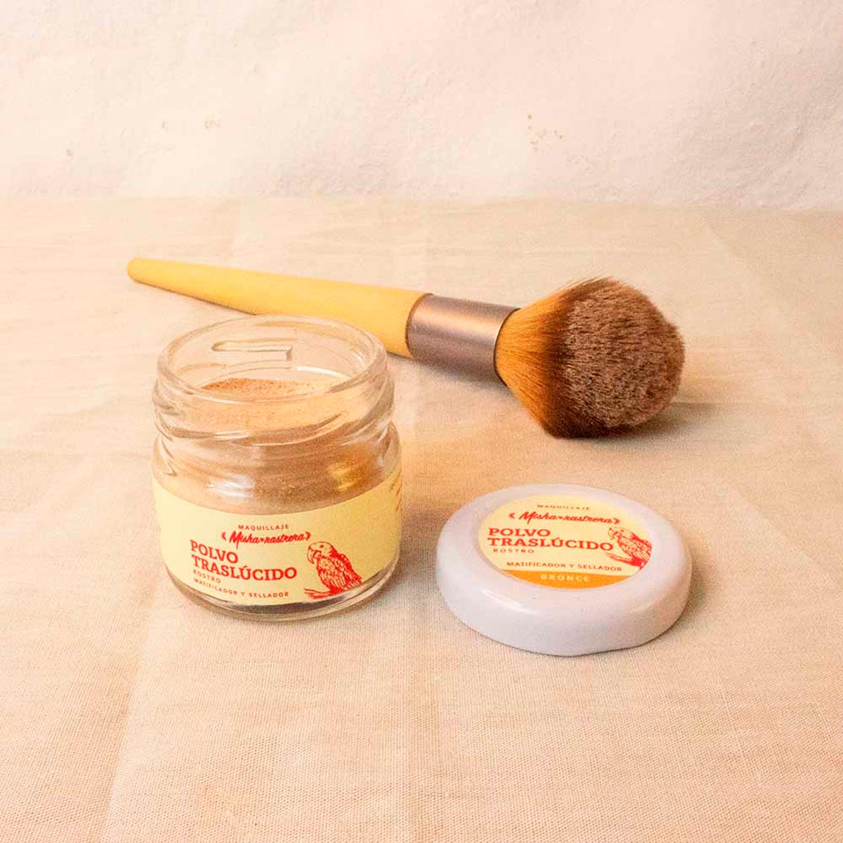 Polvo Translúcido - Tono Oscuro x 20g