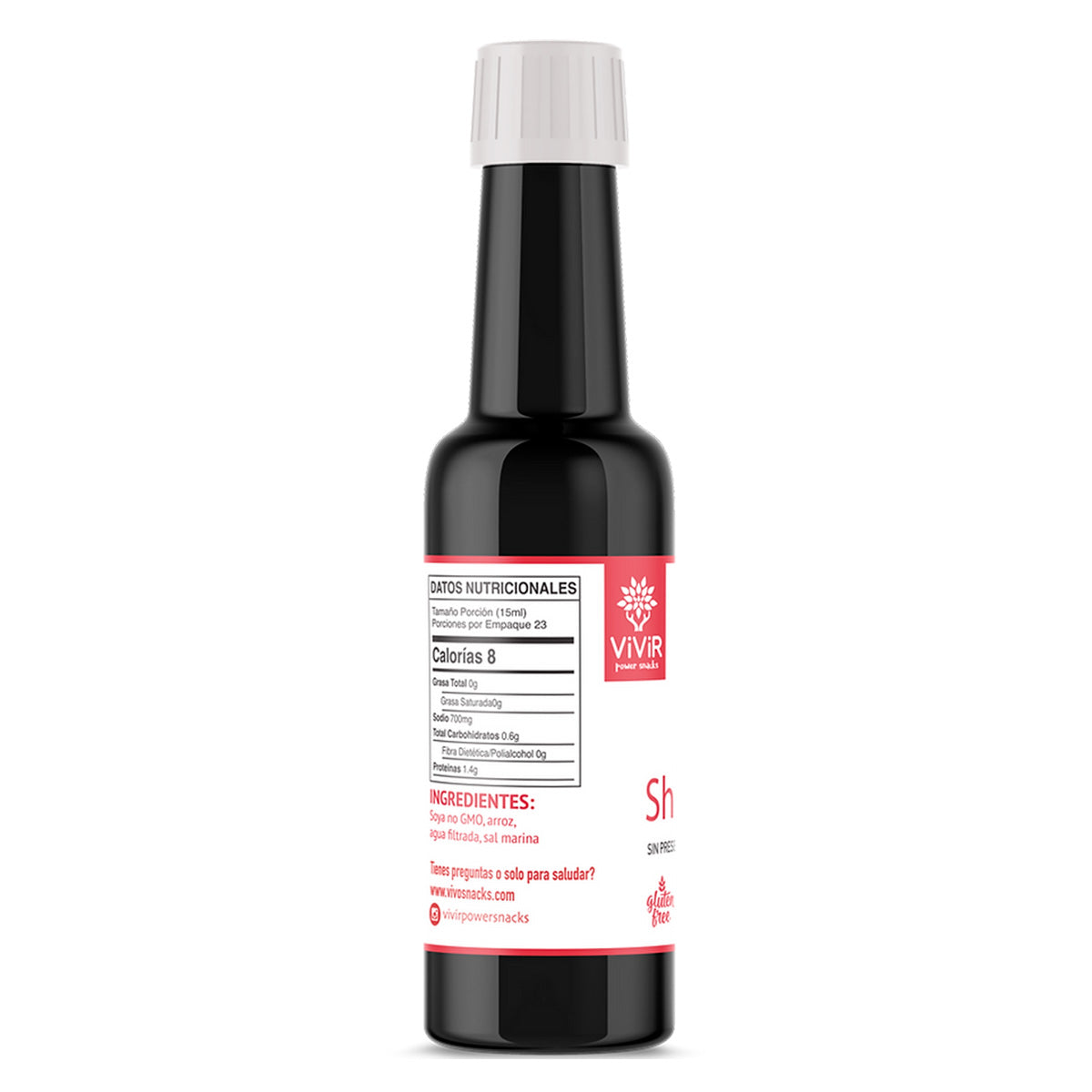 Salsa de Soya Orgánica x 350ml | Sin Gluten, Sin Preservantes