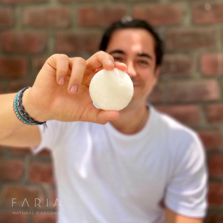 Shampoo Sólido Control Caspa - Menta x 65g