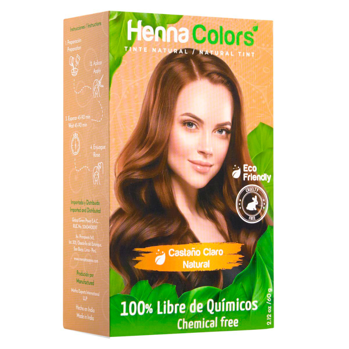 Tinte 100% Natural - Castaño Claro