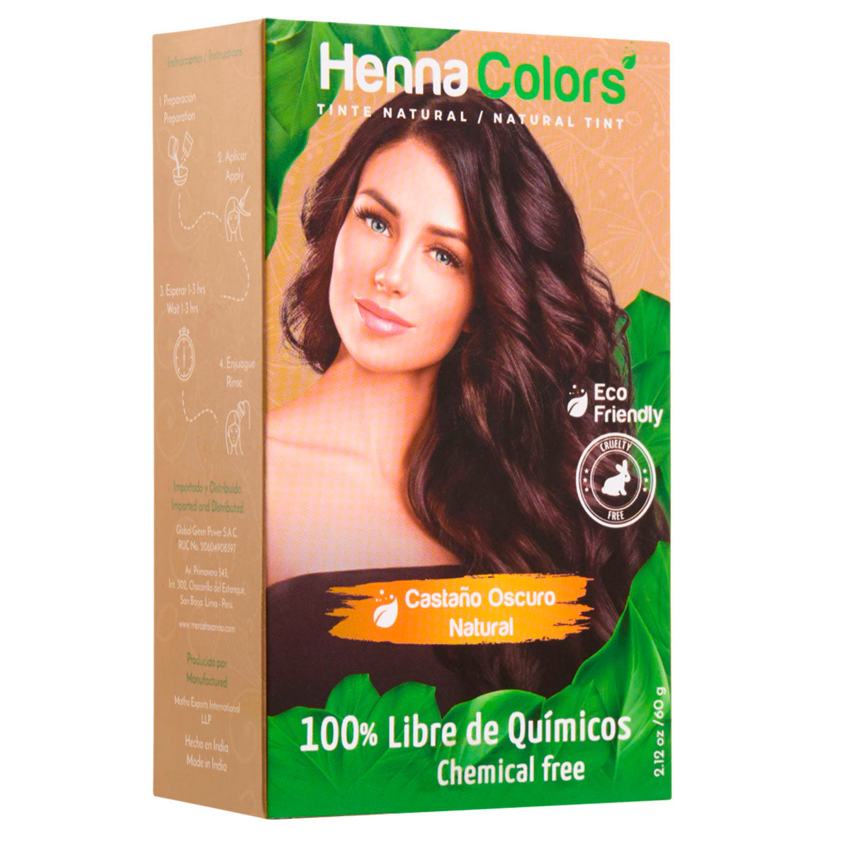 Tinte 100% Natural - Castaño Oscuro