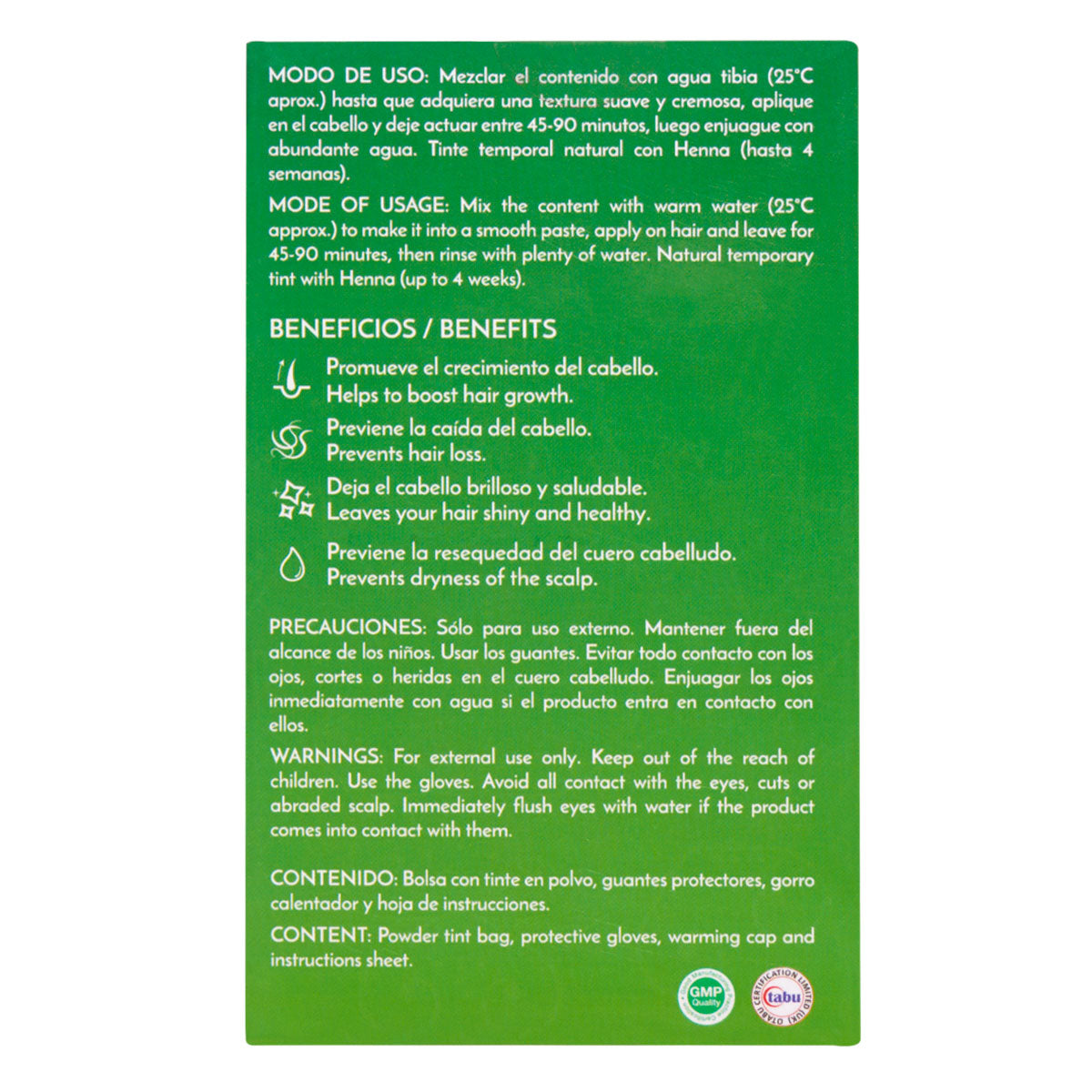 Tinte 100% Natural - Rubio Champagne