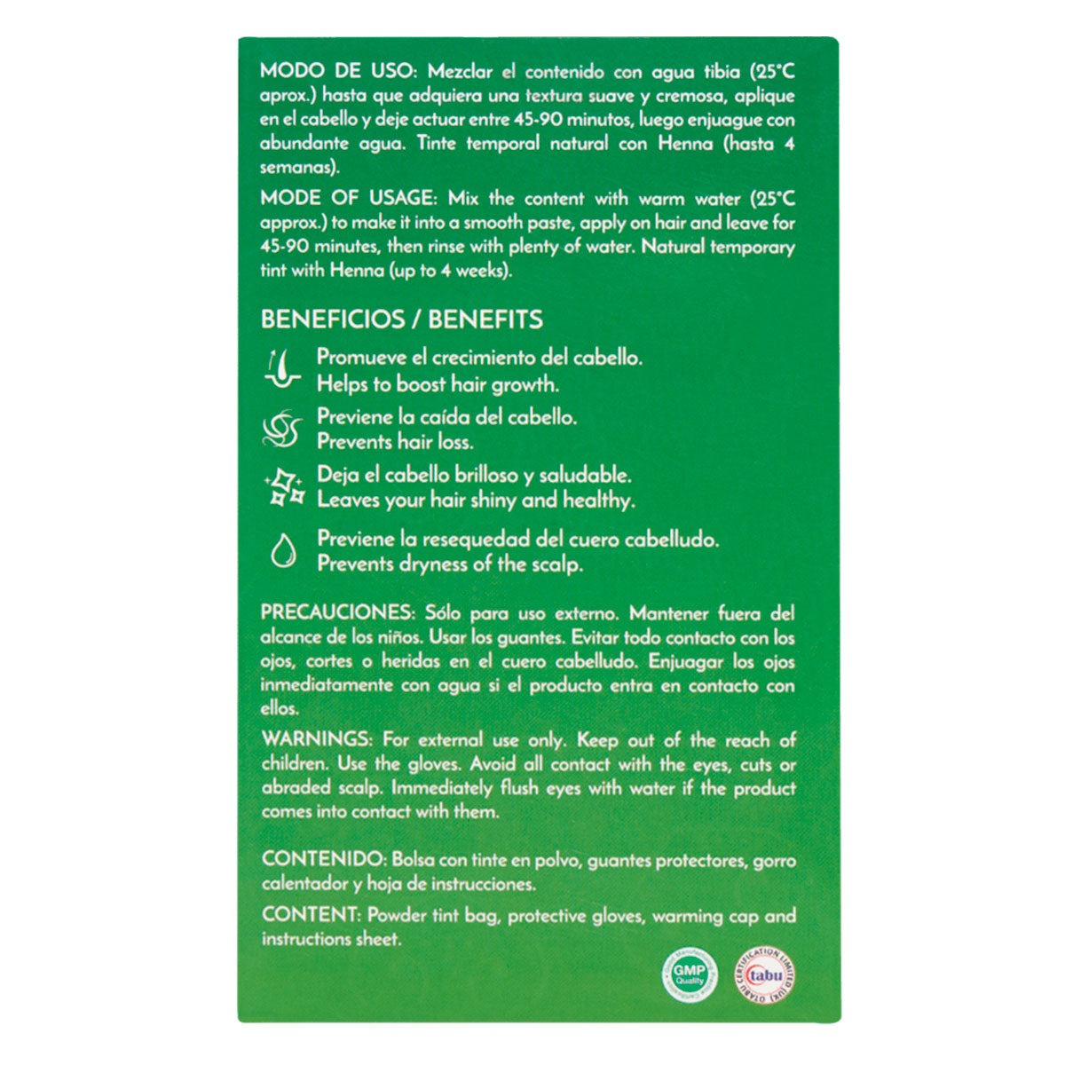 Tinte Seminatural - Negro