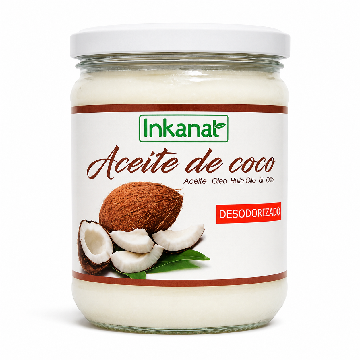 Aceite de Coco Sin Sabor (Desodorizado) x 150g
