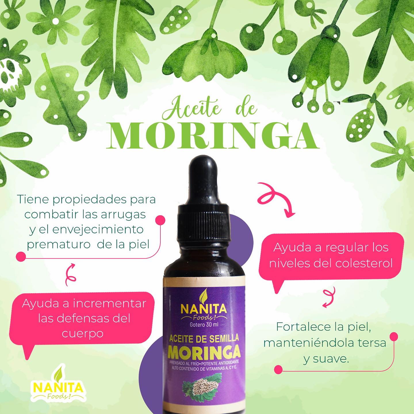 Aceite de Moringa x 30ml