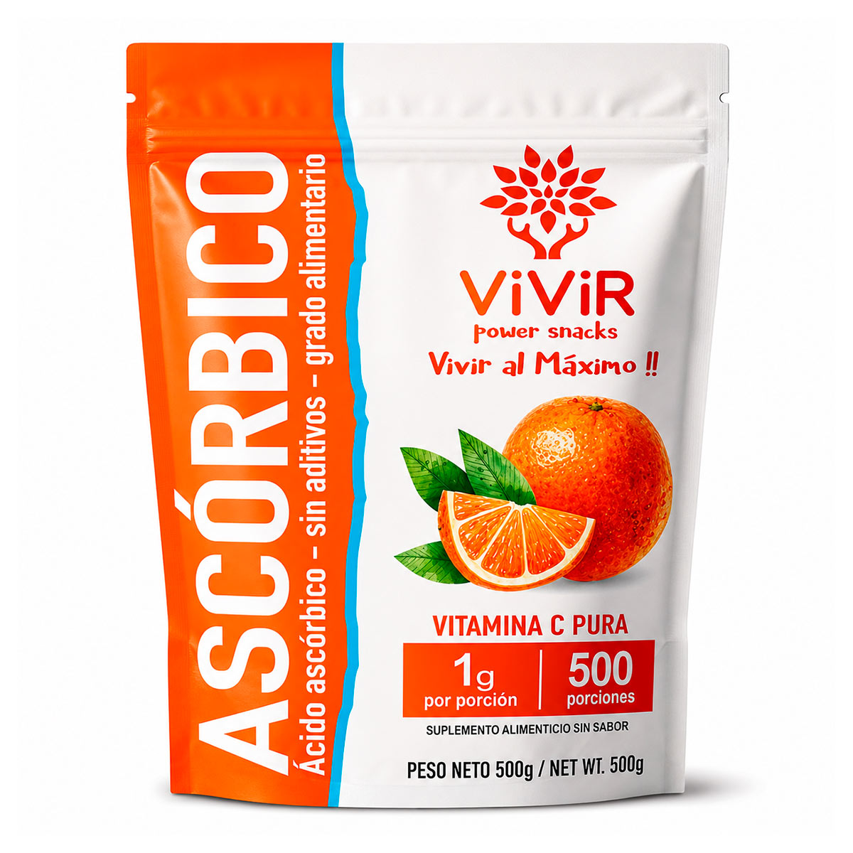 Ácido Ascórbico - Vitamina C en polvo x 500g