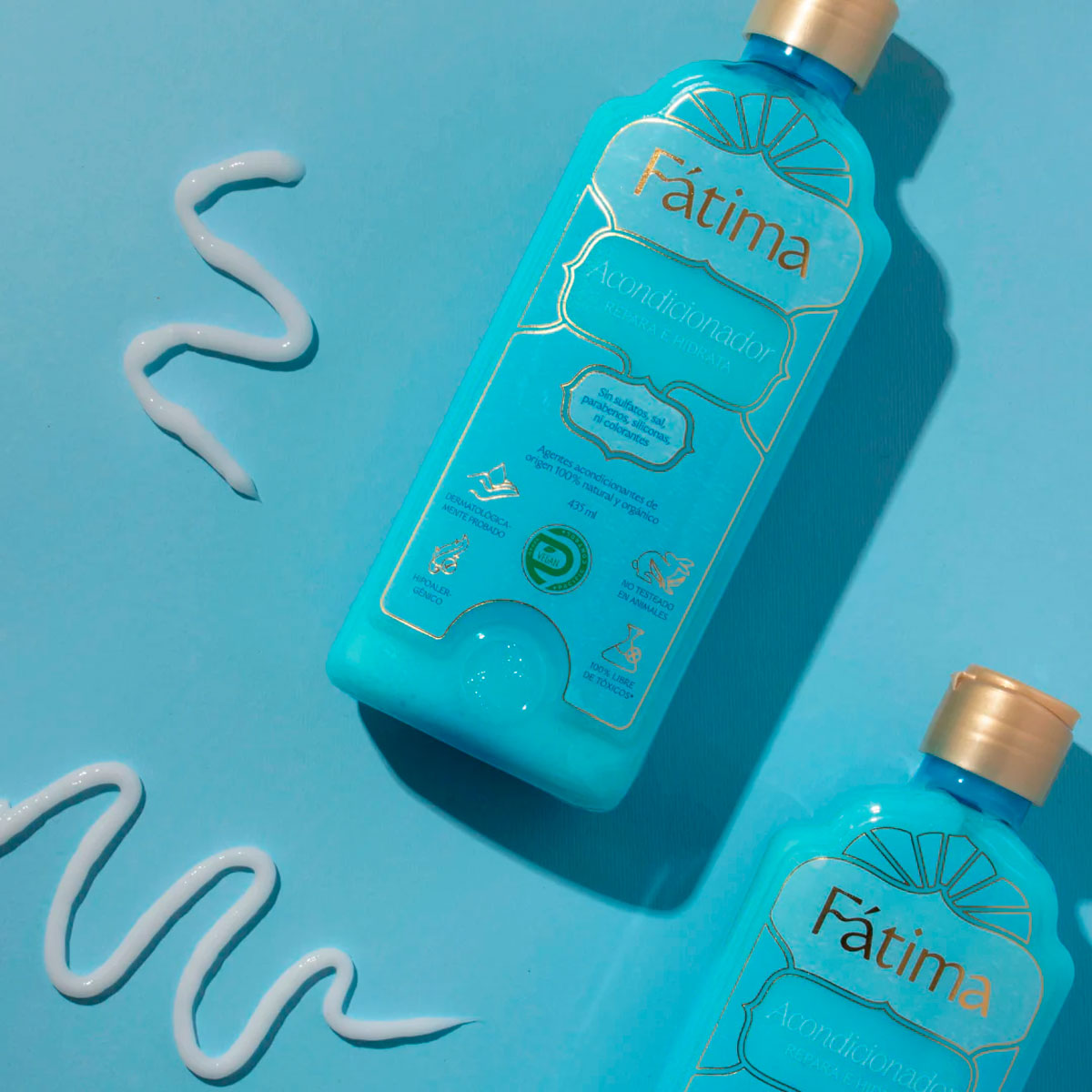 Acondicionador Fátima 100% Natural - Repara e Hidrata x 435ml