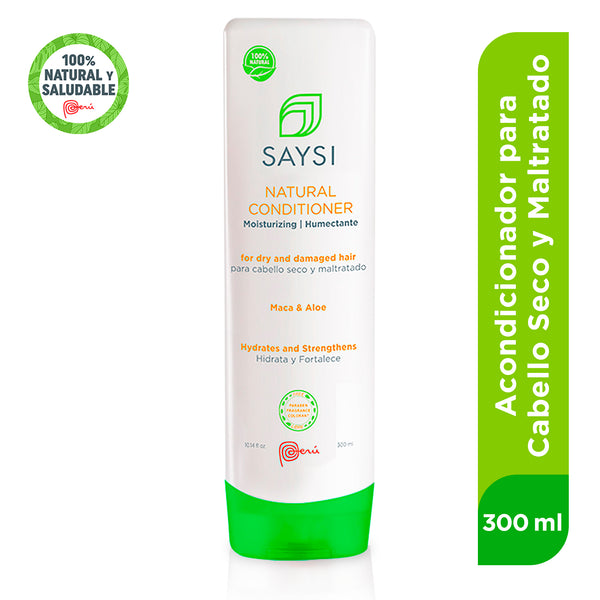 Acondicionador Natural Humectante (Maca & Aloe) - Para cabello seco x 300ml
