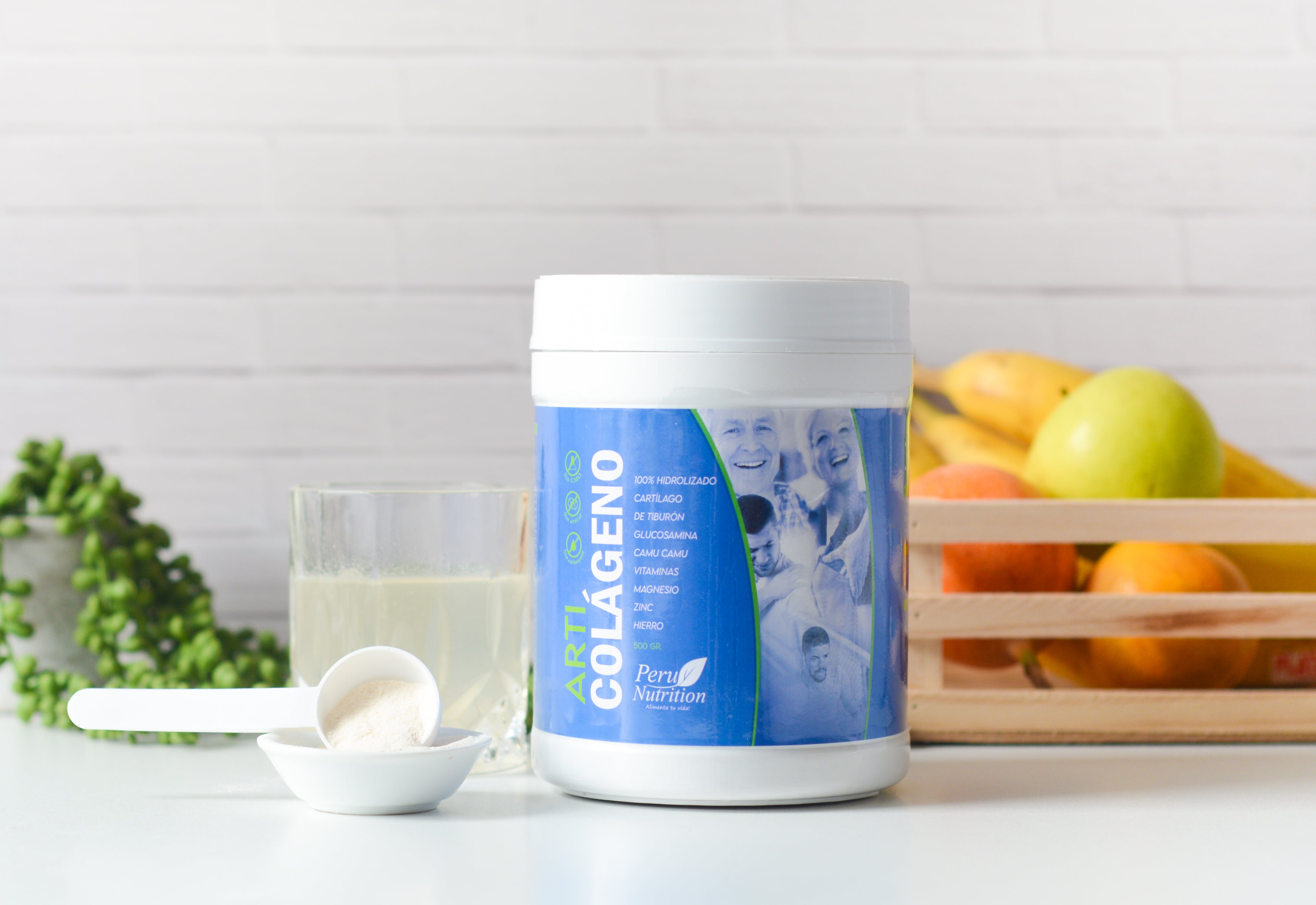 Colágeno con Cartílago de Tiburón y Mix de Vitaminas y Minerales x 500g