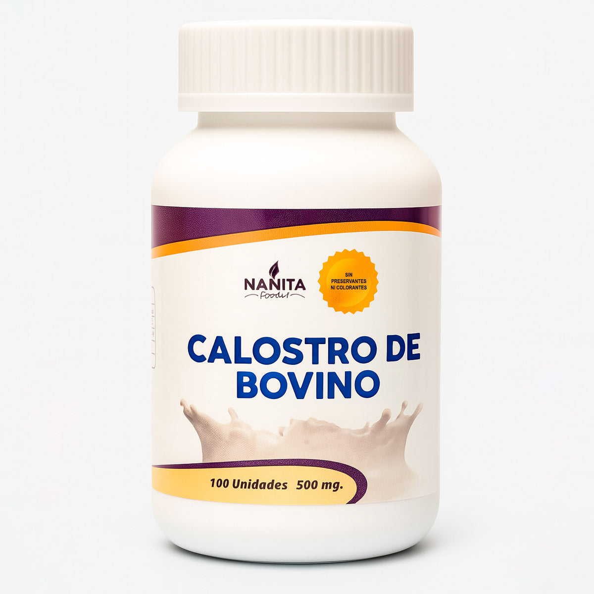Calostro de Bovino en cápsulas (100 x 500mg)