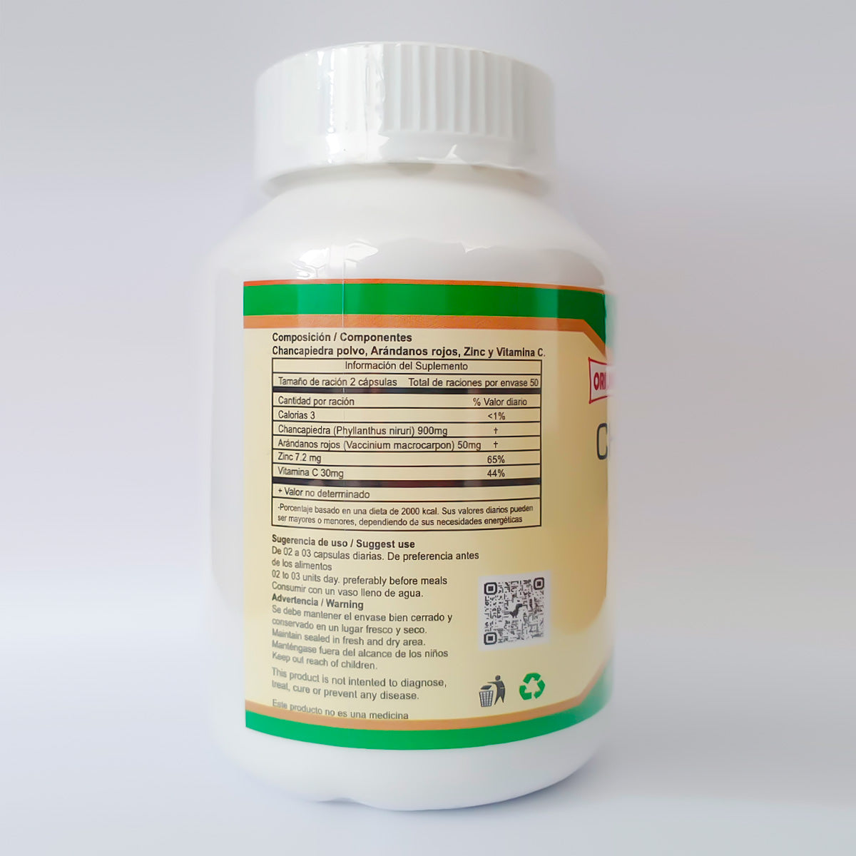 Chancapiedra Max en cápsulas (100 x 500mg)