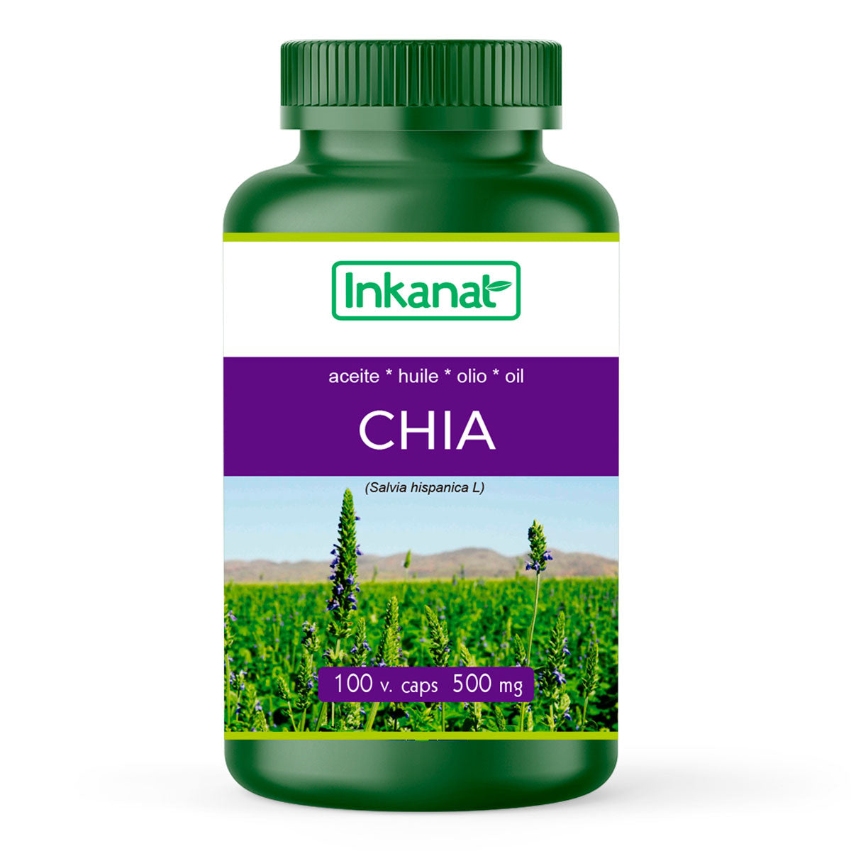Aceite de Chía en cápsulas (100 x 500mg)
