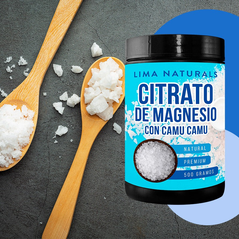 Citrato de Magnesio con Camu Camu (Vit. C) x 500g