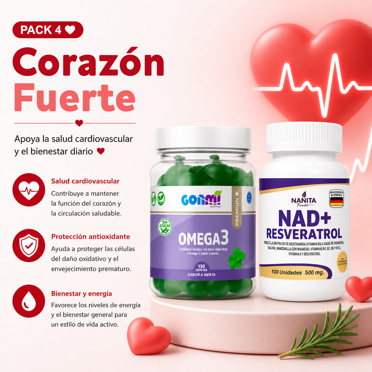 ❤️ Pack “Corazón Fuerte”