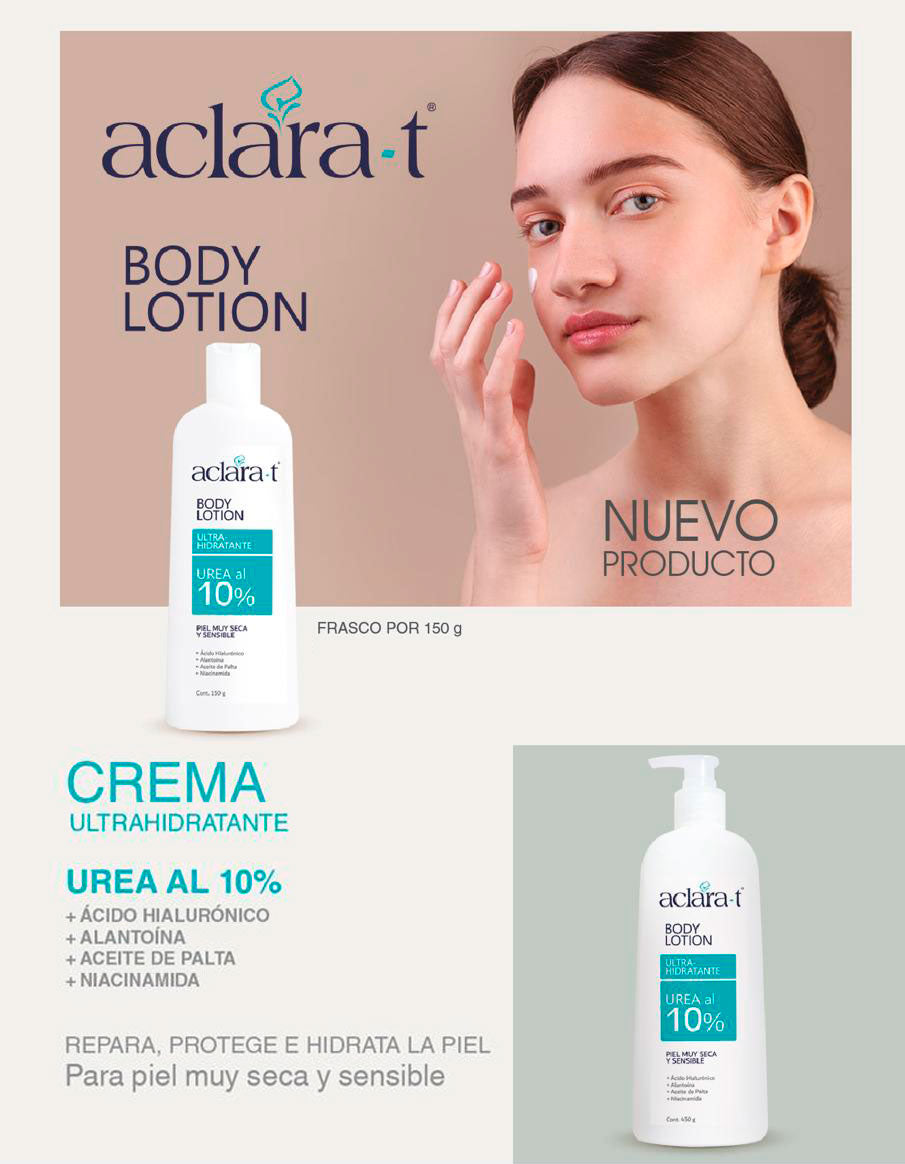 Crema Corporal Body Lotion 10% de Urea - Piel Muy Seca y Sensible