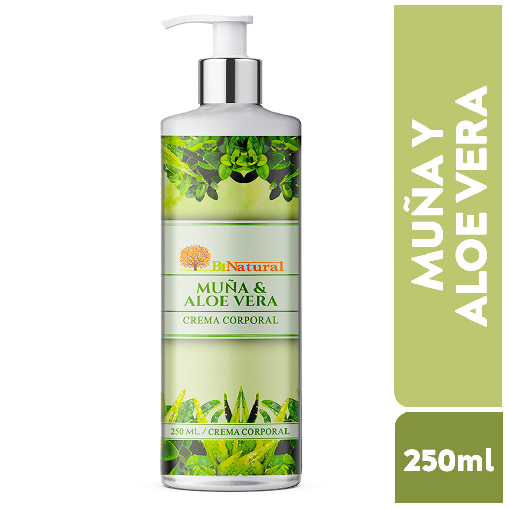 Crema Corporal de Muña y Aloe Vera x 250ml