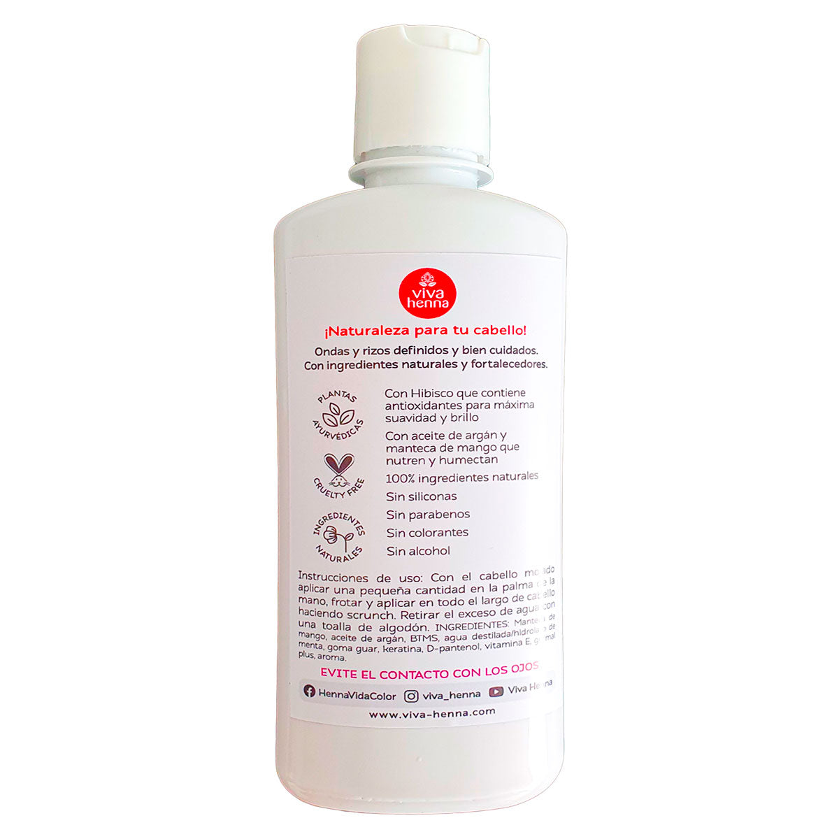 Crema de Peinar con Extracto de Hibisco x 250ml