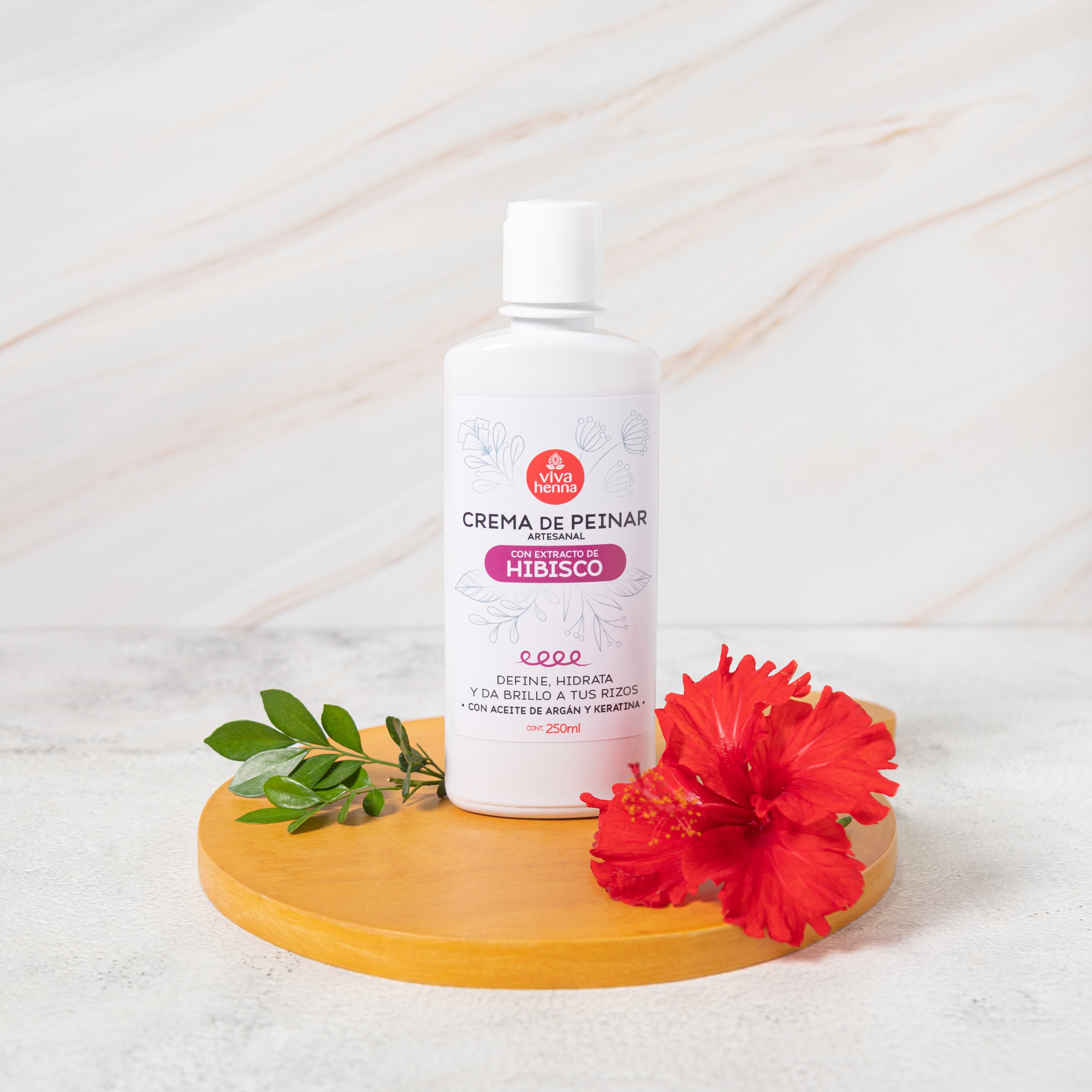 Crema de Peinar con Extracto de Hibisco x 250ml