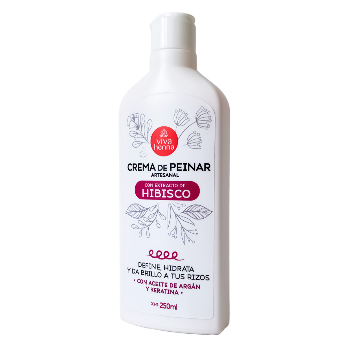 Crema de Peinar con Extracto de Hibisco x 250ml