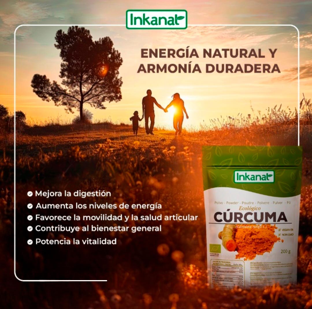 Cúrcuma en polvo x 200g