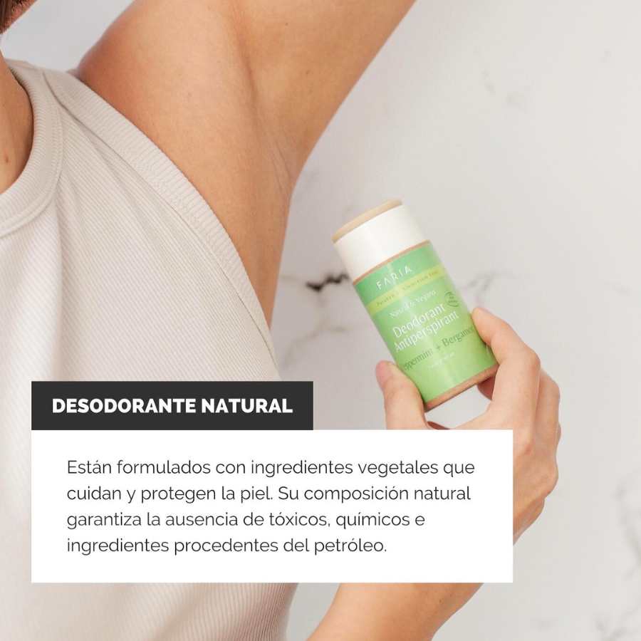 Desodorante de Menta y Bergamota x 60g