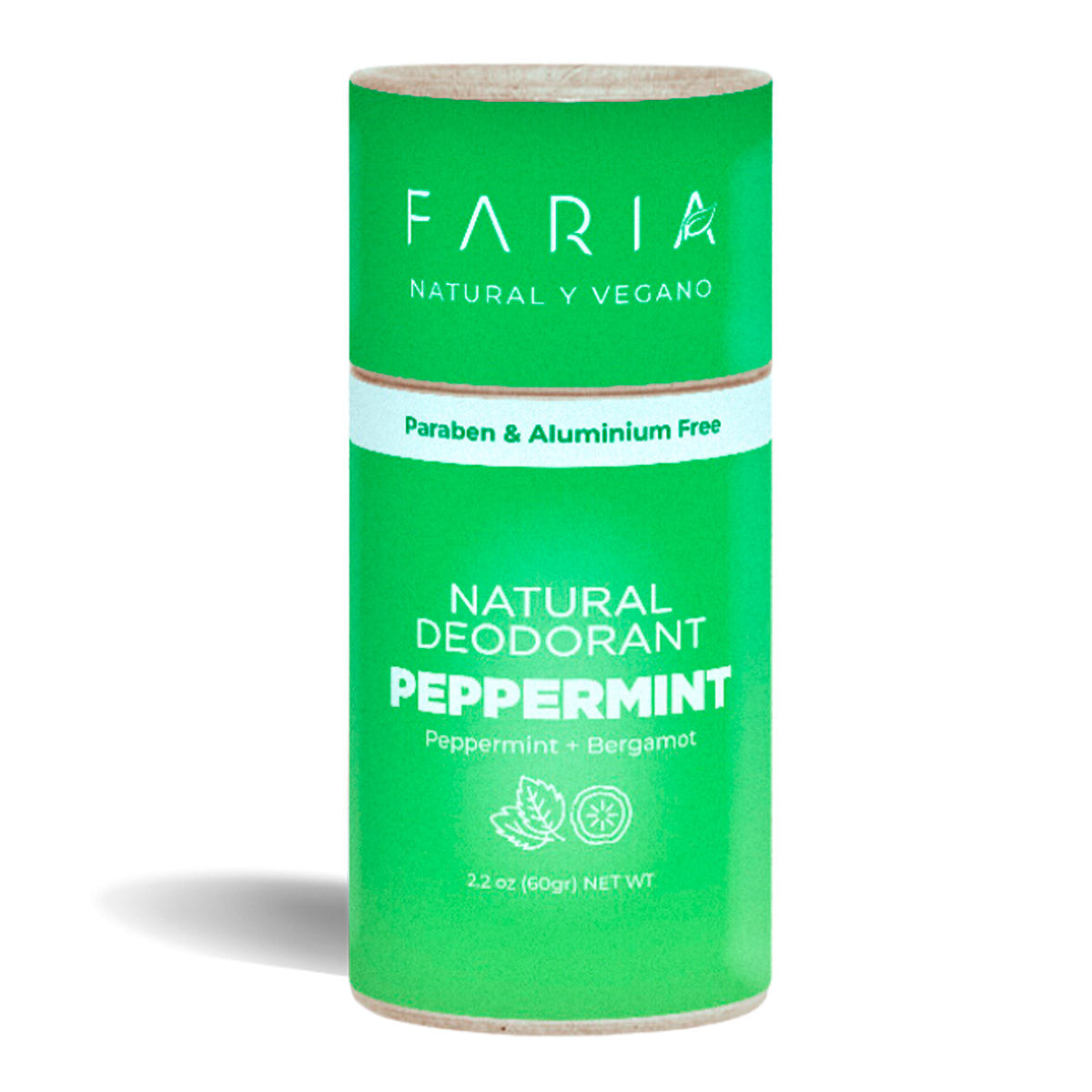 Desodorante de Menta y Bergamota x 60g