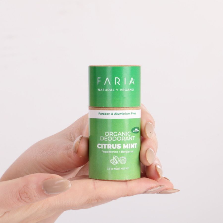 Desodorante de Menta y Bergamota x 60g