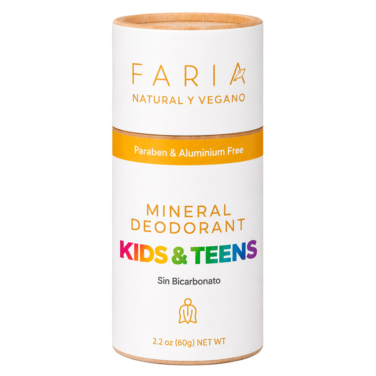 Desodorante Natural Sin Bicarbonato Para Niños x 60g