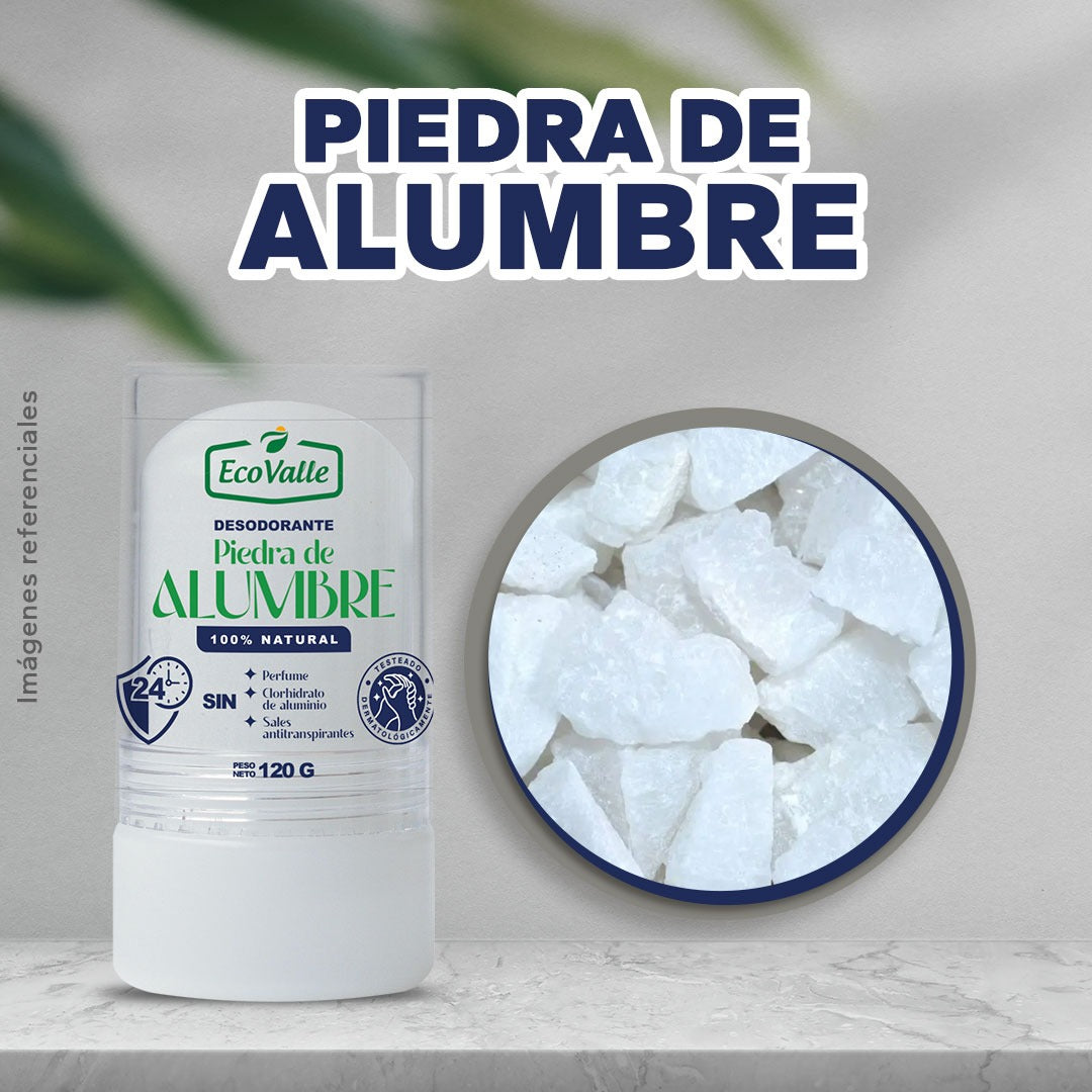 Desodorante Piedra de Alumbre x 120g