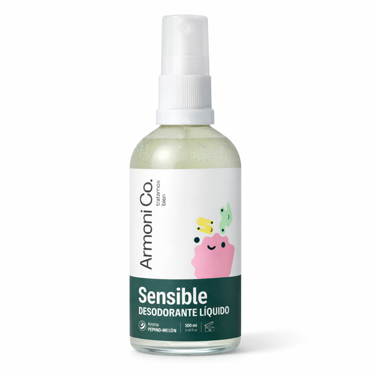 Desodorante Natural en Spray con Piedra de Alumbre - Piel Sensible x 100ml