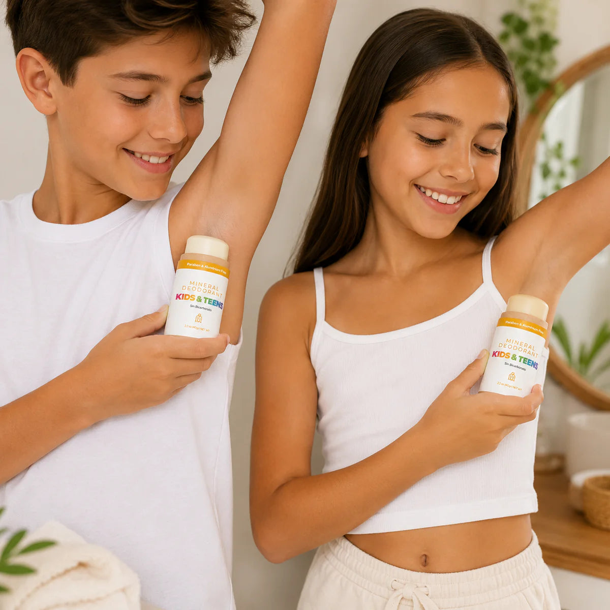 Desodorante Natural Sin Bicarbonato Para Niños x 60g