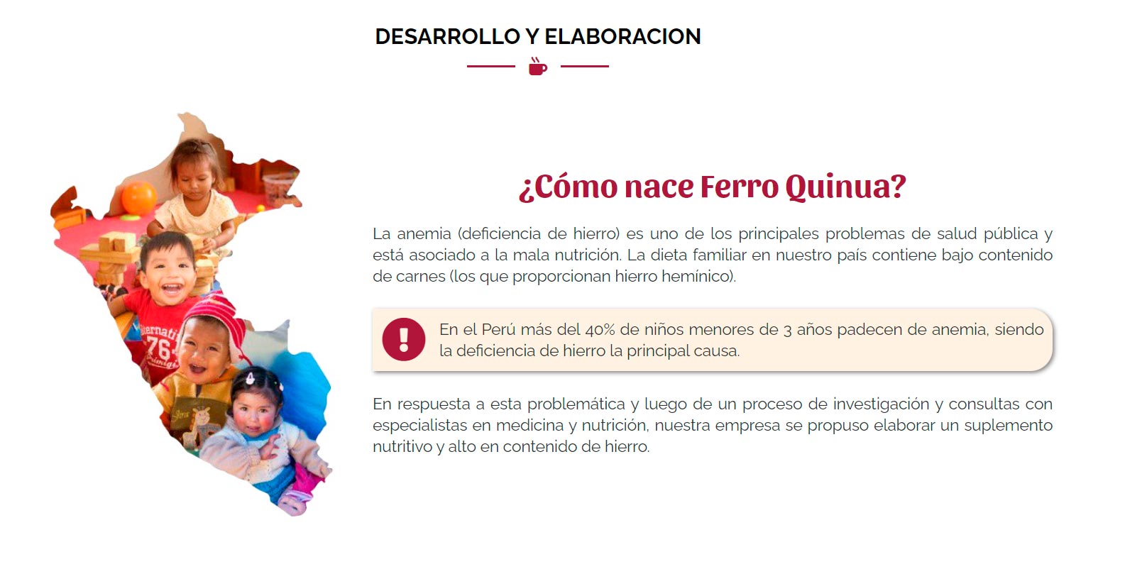Ferro Quinua – Suplemento de Hierro Hemínico Natural con Quinua Roja, Camu Camu y Cocoa x 100g