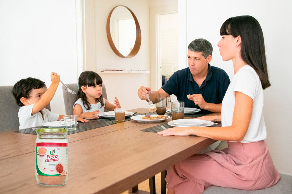 Ferro Quinua – Suplemento de Hierro Hemínico Natural con Quinua Roja, Camu Camu y Cocoa x 100g