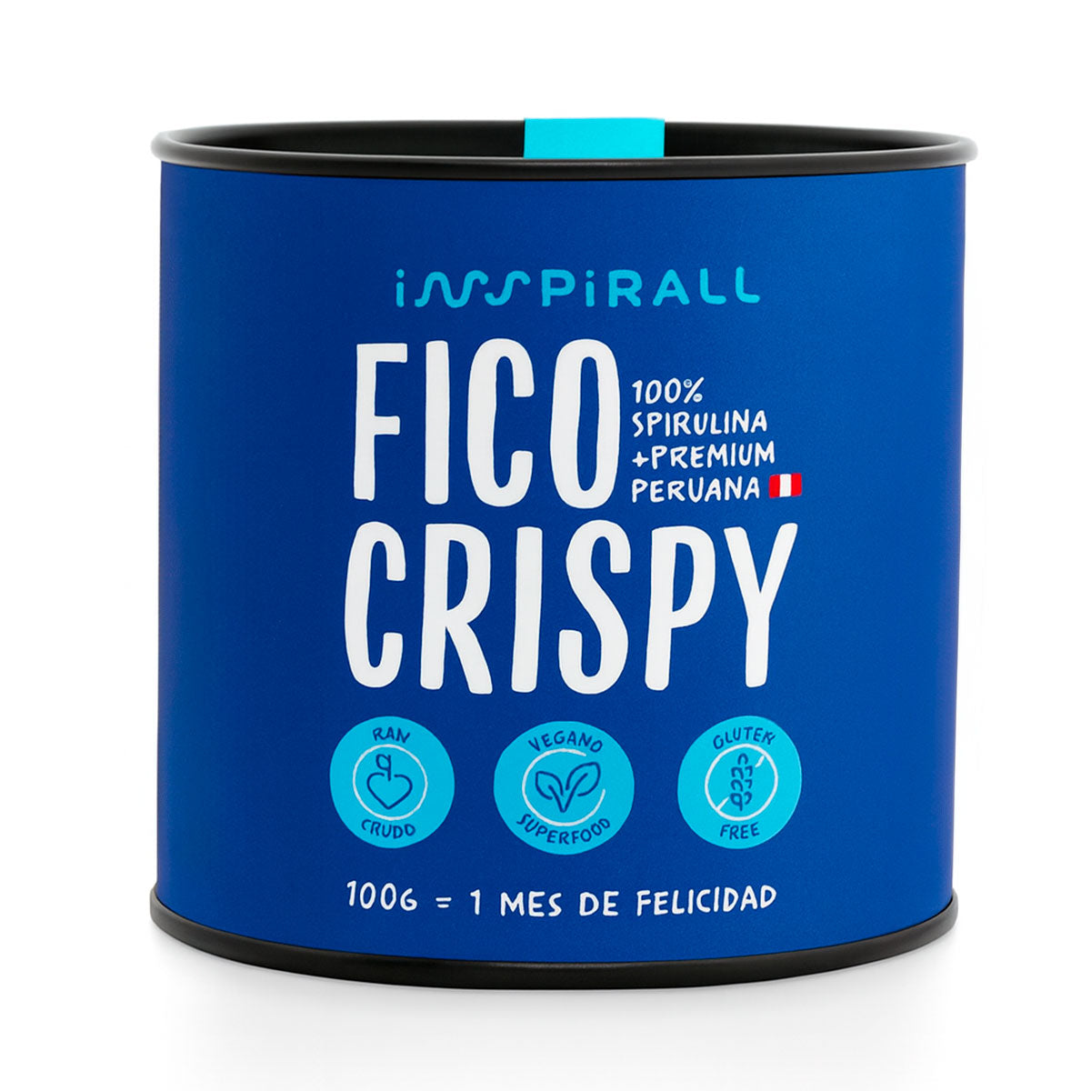 Fico Crispy – Espirulina Premium Crunchie x 100g (Alta en Ficocianina y Proteína)