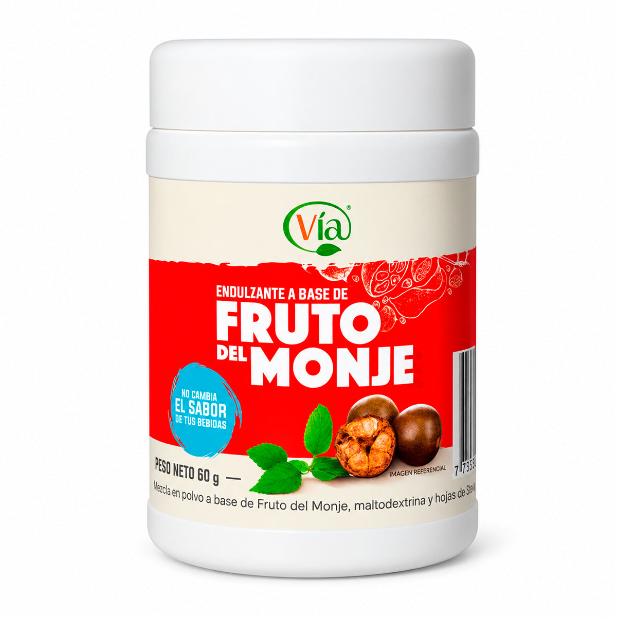 Fruto del Monje en Polvo x 60g – Endulzante Natural Sin Calorías