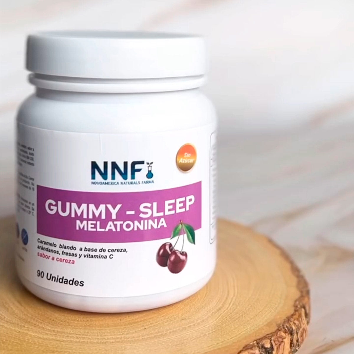 Melatonina 6mg en Gomitas Sabor Cereza x 90u