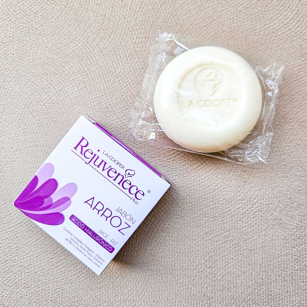Jabón de Arroz con Ácido Hialurónico x 80g