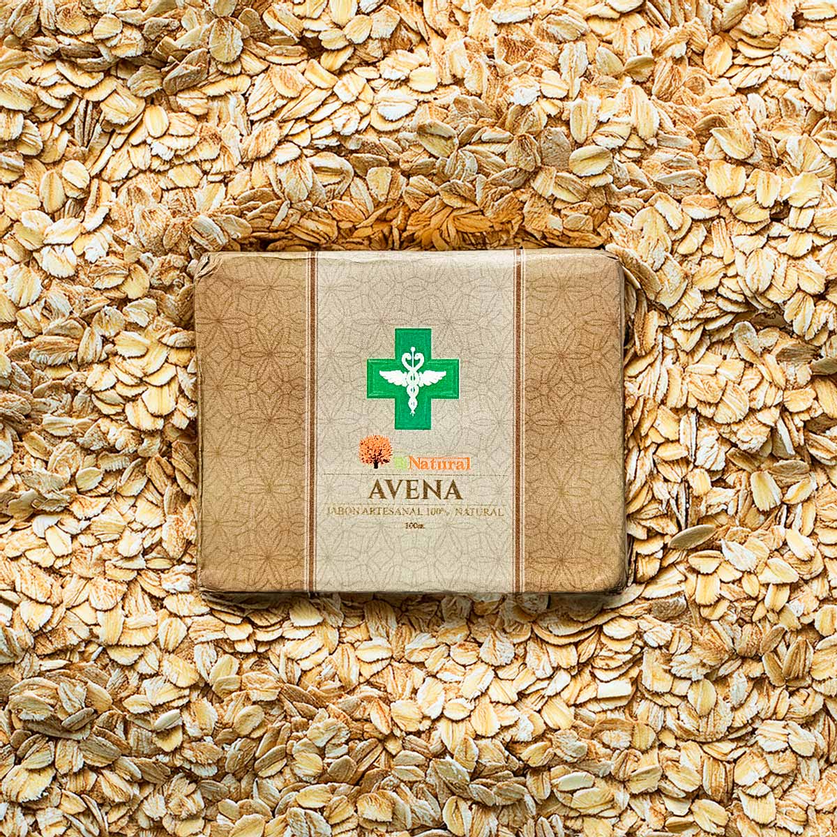 Jabón Artesanal de Avena x 100g