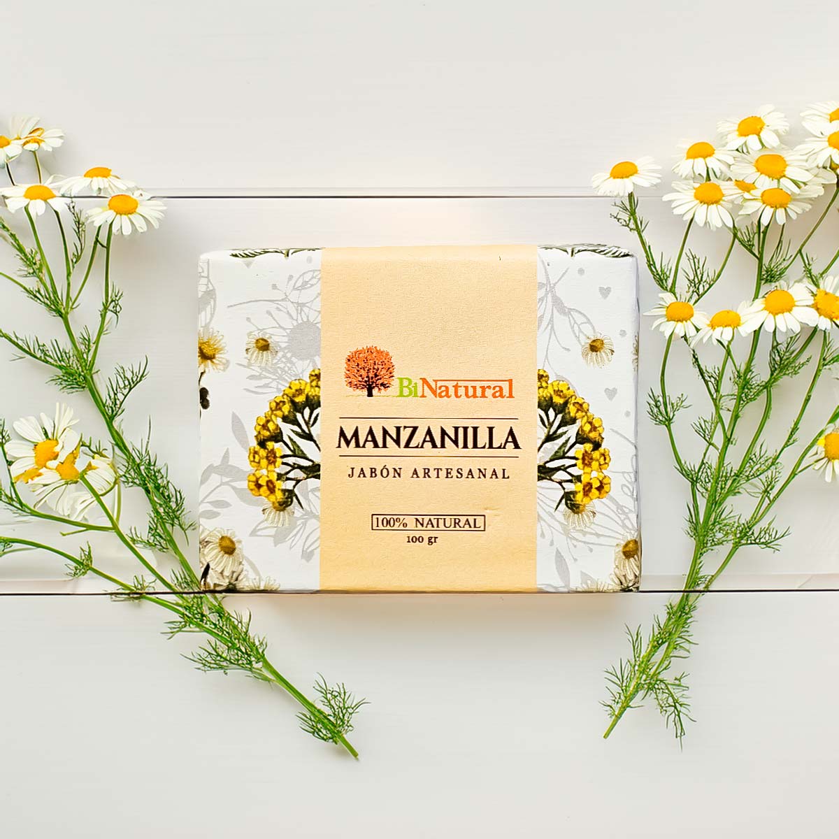 Jabón Artesanal de Manzanilla x 100g